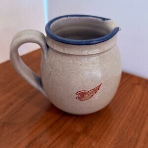 Red Wing Pottery Hormel Cream Pitcher 4.5”